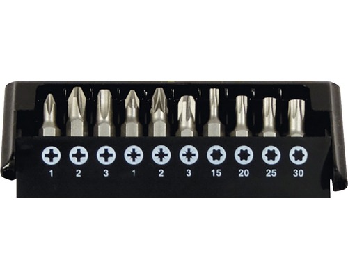 Set cu diferite capete de șurubelniță