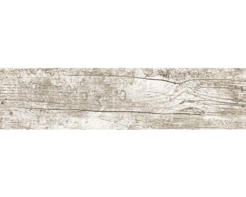 Gresie exterior porțelanată glazurată Modern Wood Smoke mată 15,5x62 cm