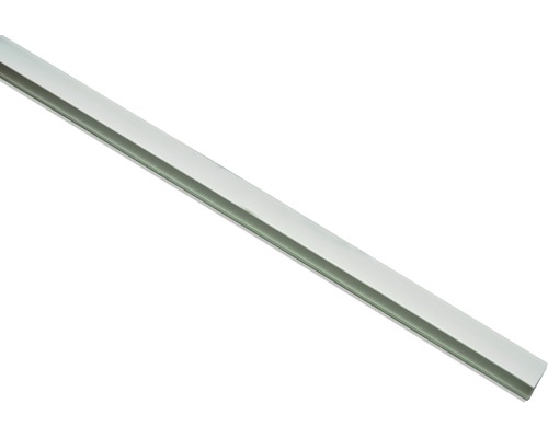 Profil lateral de fixare pentru rulouri cu cleme de prindere, alb 210 cm, set 2 bucăți