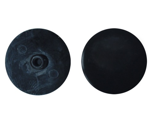 Căpăcele mascare șuruburi cap hexagon interior Dresselhaus SW4 Ø18mm culoare neagră, 100 bucăți