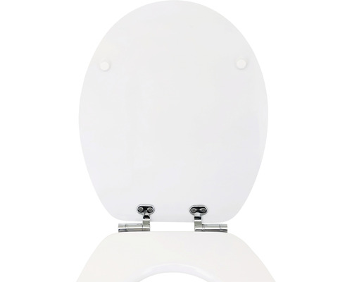 Capac WC din plastic cu balamale metalice