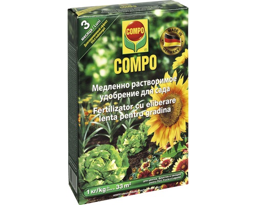 Fertilizator Compo pentru grădină,1 kg