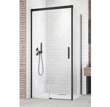 Ușă glisantă duș Radaway Idea Black KDJ stânga 100x200,5 cm, sticlă transparentă, profil negru-thumb-0