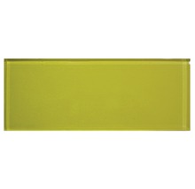 Faianță sticlă Vetro Yellow 10x30 cm-thumb-0