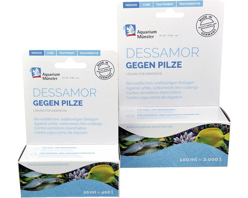Aquarium Münster Dessamor medicament împotriva ciupercilor pentru pești ornamentali