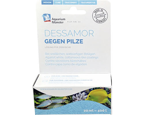 Tratament Aquarium Munster Dessamor 20 ml pentru 400 l fresh/marin
