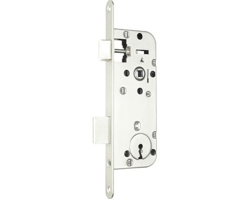 Broască îngropată ușă Abus 50/90 mm, stânga & dreapta, cu 1 cheie BB, zincată Încuietoare îngropată pentru uși de interior