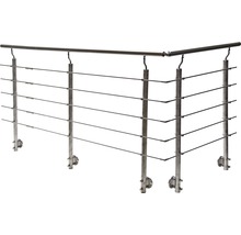 Balustradă din oțel inoxidabil cu cabluri orizontale