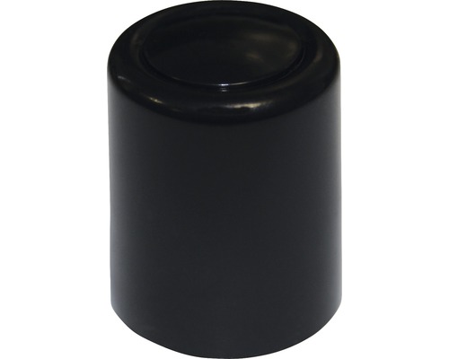 Opritor uşă fix Dresselhaus Ø30x35 mm, plastic negru Capac de protecție din plastic