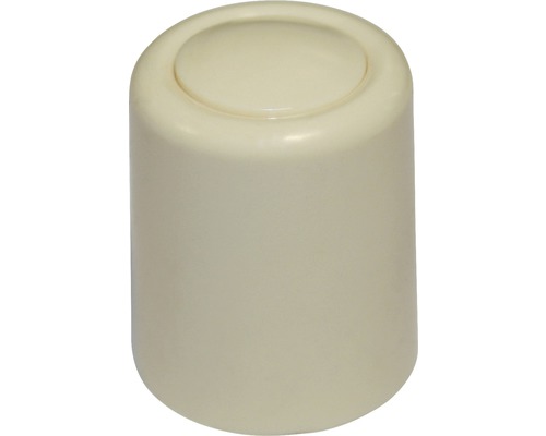 Opritor uşă fix Dresselhaus Ø30x35 mm, plastic fildeș Buton pentru mobilă din plastic