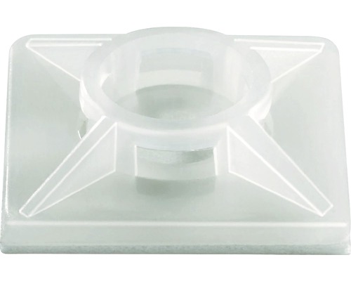 Cleme autoadezive Dresselhaus 26x26 mm alb, pentru fixare cablu cu coliere rapide Cleme autoadezive Dresselhaus 26x26 mm alb, pentru fixare cablu cu coliere rapide