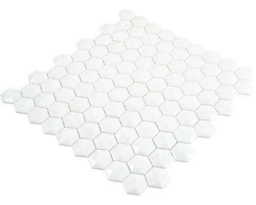 Plasă de faianță mozaic hexagonală