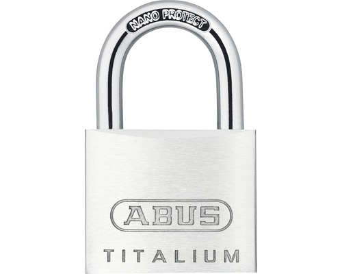 Lacăt aluminiu Abus Titalium 35mm, belciug Ø5,5mm, 2 chei