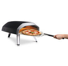 Cuptor pizza cu gaz Ooni Koda 12 oțel 62x39 cm argintiu/negru compact cu sistem de siguranță pentru ardere și aprindere instantanee cu gaz-thumb-4