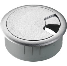 Trecere de mobilă pentru cabluri Hettich Ø60 mm, crom mat