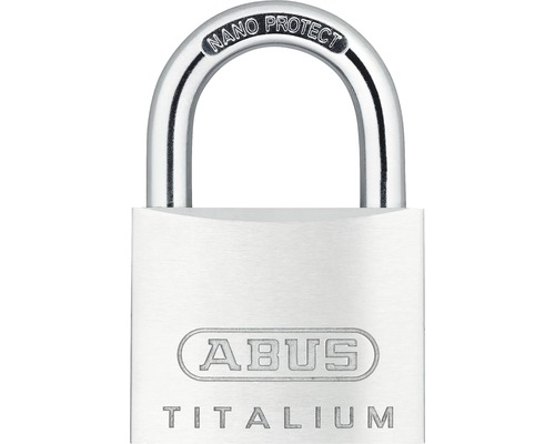 Lacăt aluminiu Abus Titalium 45mm, belciug Ø7mm, 2 chei
