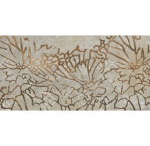 Placă decor ceramic Gold Dust Brown 80x160 cm-thumb-0