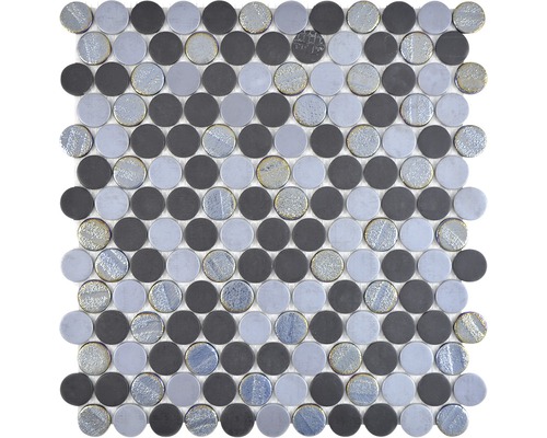 Mozaic piscină 05 rond eco mix 29,7x30,8 cm