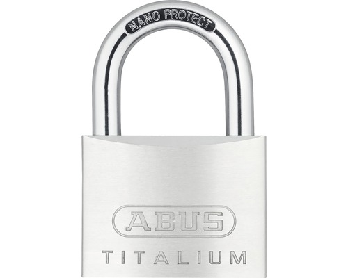 Lacăt aluminiu Abus Titalium 60mm, belciug Ø9,5mm, 2 chei