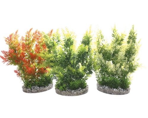 Plantă din material plastic Sydeco Hedge, 25 cm, culori asortate