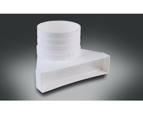 Cot tub plat din plastic Rotheigner 220x54 mm alb cu conector