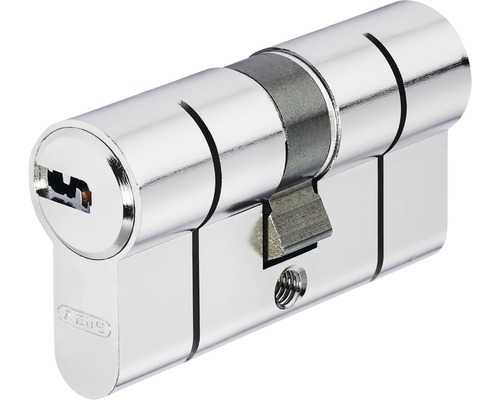 Cilindru de siguranță dublu Abus D6PSN 35/50 mm, 5 chei, protecție anti-găurire Încuietoare cu cilindru ABUS