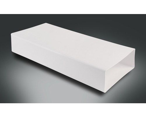 Canal plat din plastic Rotheigner 1000x220x90 mm alb Canal dreptunghiular din plastic
