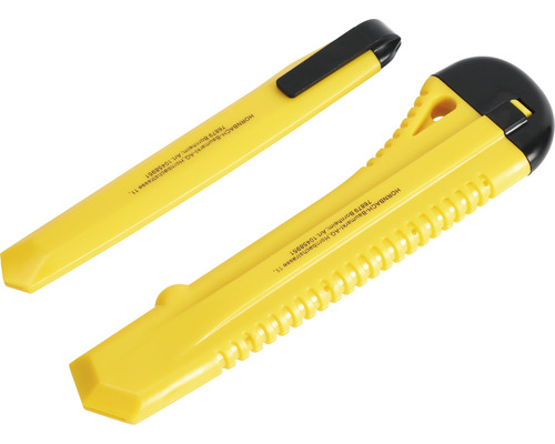 Două cuțite cutter cu carcasă din plastic