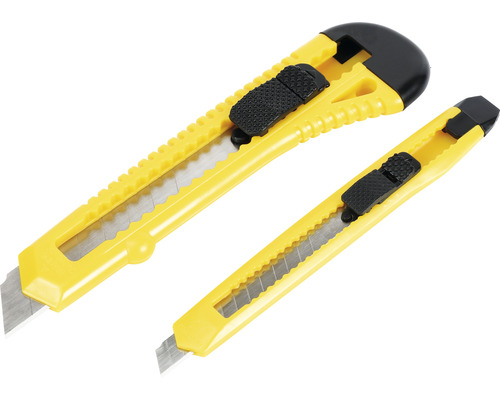 Două cuțite cutter cu lame detașabile