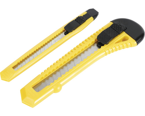 Două cuțite cutter cu lame pentru tăiat