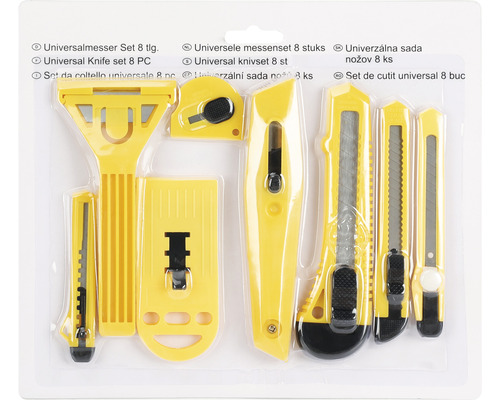Set de tăiere universal cu opt bucăți