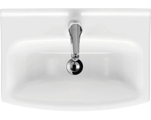 Chiuvetă ceramică cu robinet, vedere de sus