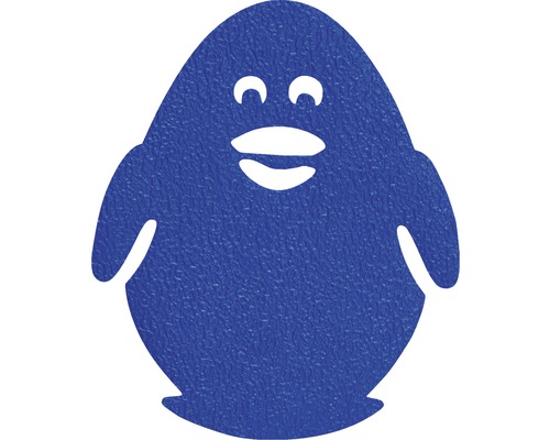 Pinguin albastru ca decor