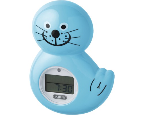 Termometru de baie Abus în formă de focă, cu afișaj digital