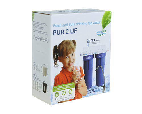 Ambalajul sistemului de filtrare a apei Aqua Pur 2 UF