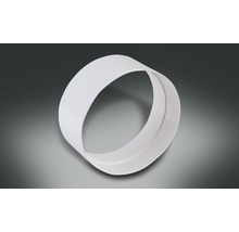 Conector tubular din plastic pentru sisteme de ventilație