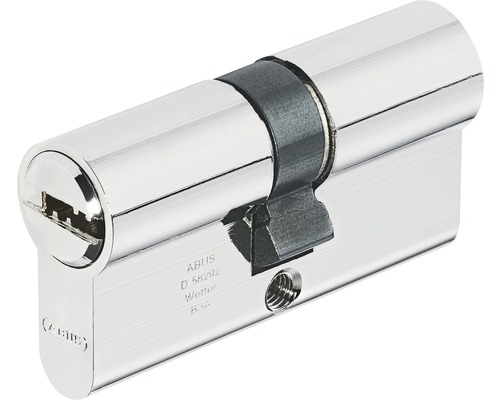 Cilindru de siguranță dublu Abus D45N 35/35 mm, 5 chei, protecție anti-găurire Cilindru profilat pentru uși