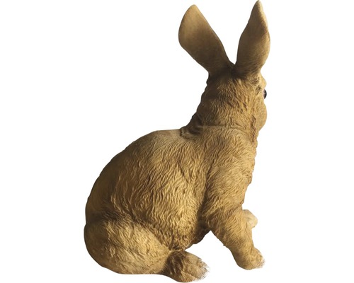 Figurină decorativă iepure așezat din piatră artificială pentru grădină