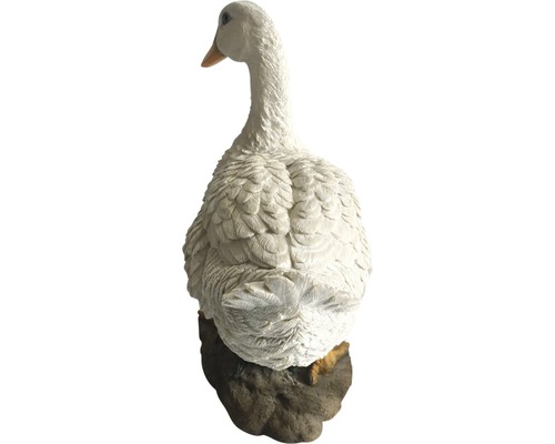 Figurină de grădină gâscă din piatră artificială
