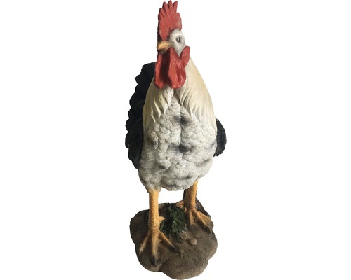 Cocoș decorativ din rășină sintetică pentru grădină
