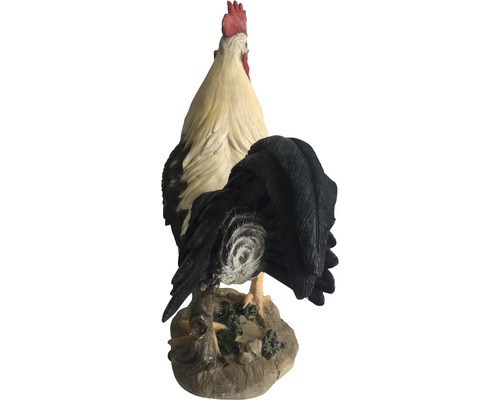Figurină de grădină cocoș din piatră