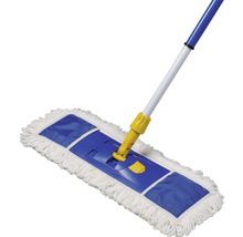 Mop plat cu mâner telescopic pentru curățarea podelelor