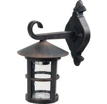 Aplică exterior felinar în jos Jordy E27 max. 1x60W IP44, maro antic
