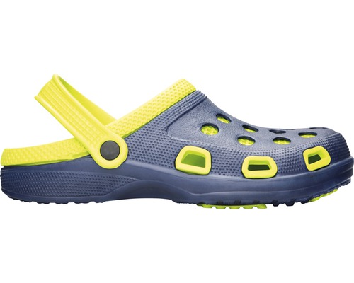 Saboți de grădină Ardon Crocs Marine din material EVA, mărimea 40, verde și albastru