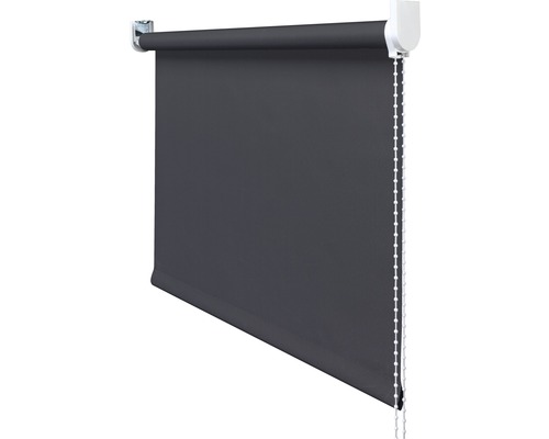 Rulou gri pentru decorarea ferestrelor și protecție solară