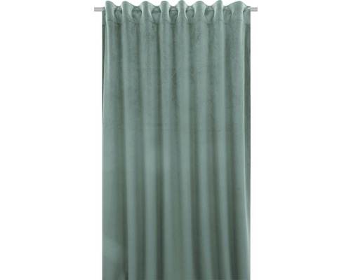 Draperie cu rejansă Velvet verde mentă 140x280 cm