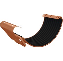Conector metalic pentru jgheab
