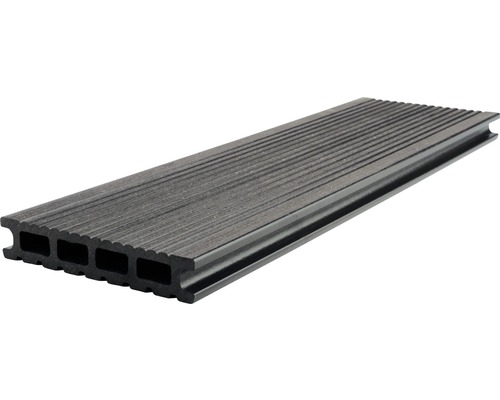 Profil WPC Konsta pentru terasă gri maro 26x145x3000 mm Deck din WPC