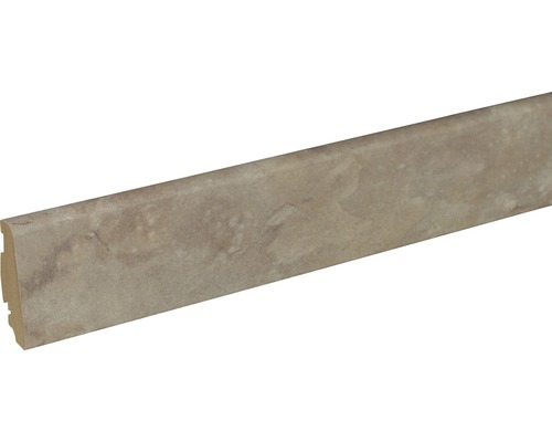 Plintă MDF SKANDOR FU60L piatră colorată 2400x58x19 mm Plintă cu decor de marmură