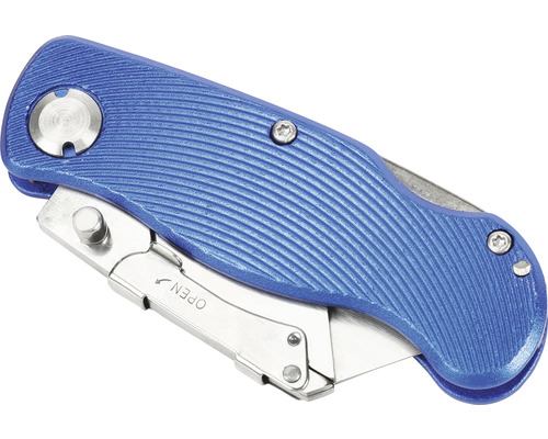 Cutter albastru cu magazie de lame
